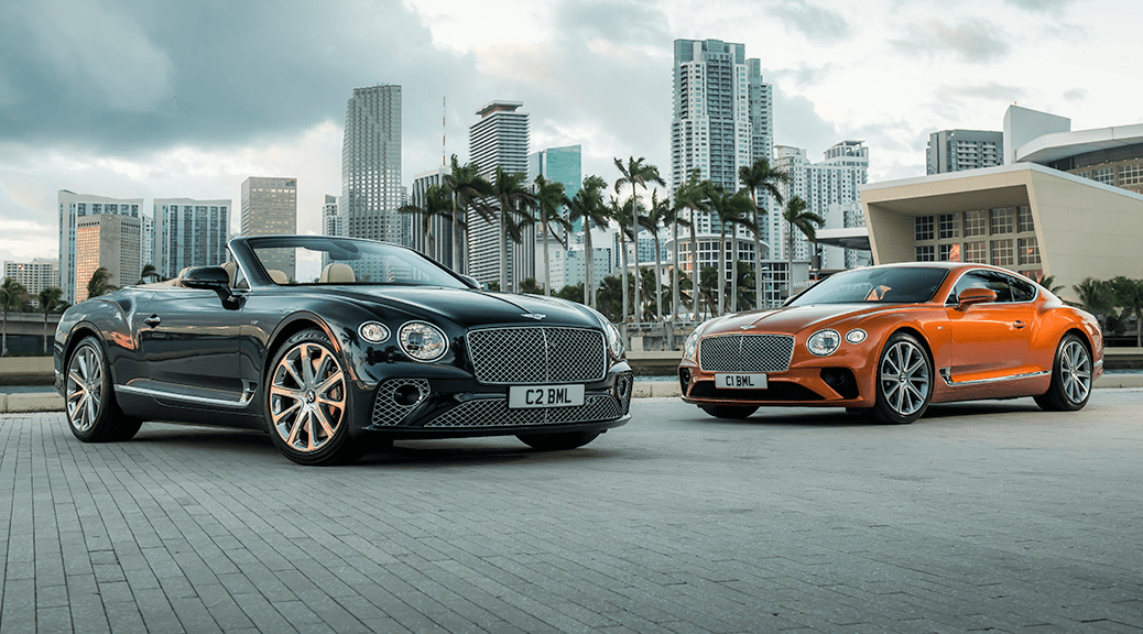 The new Bentley Continental GT V8 and GT V8 Convertible