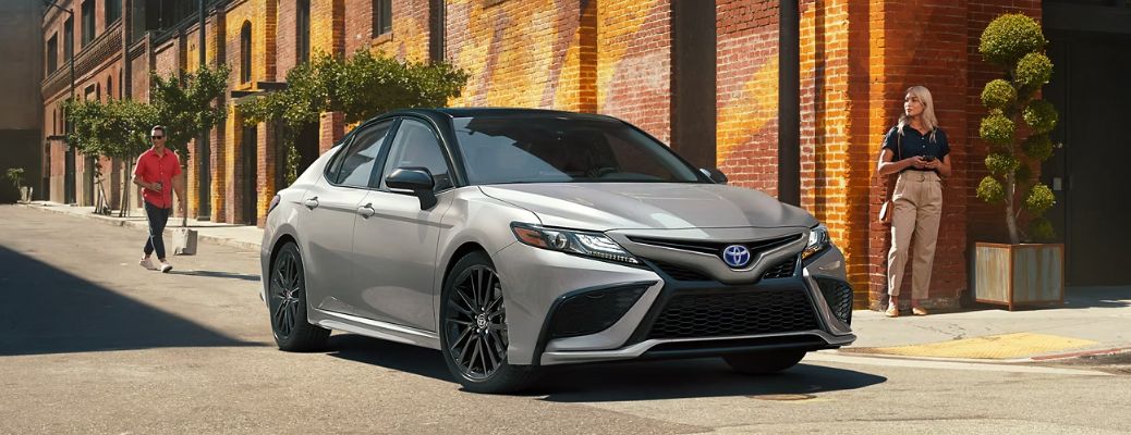 2024 Toyota Camry XSE Hybrid shown in Celestial Silver Metallic