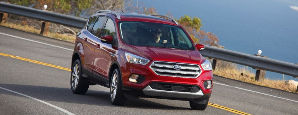 2017 Ford Escape side and front view