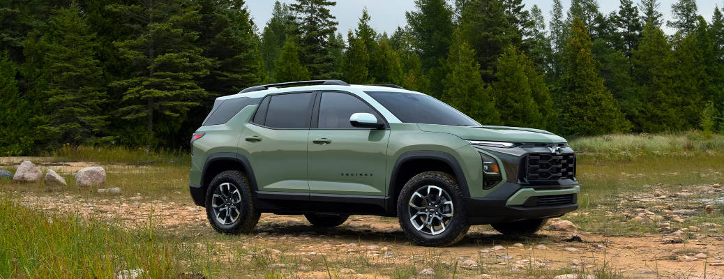 A side exterior view of the 2025 Chevy Equinox